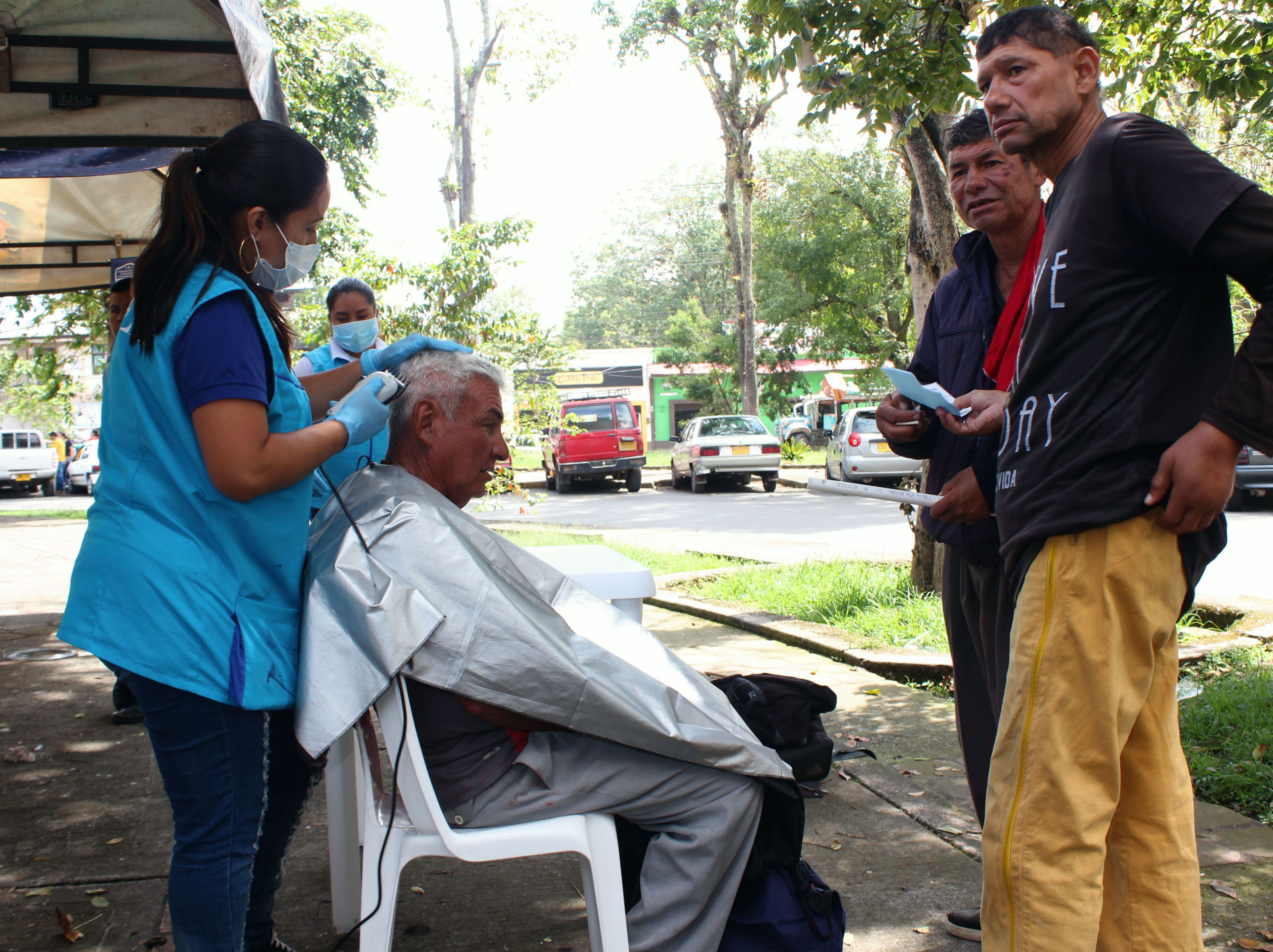 FUNED trabajando con la E.S.E Popayán para la comunidad habitantes de la calle