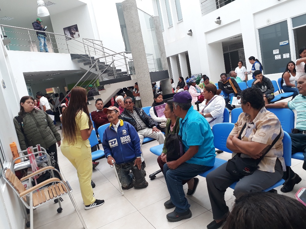 Capacitaciones a cargo de la Psicóloga de la E.S.E