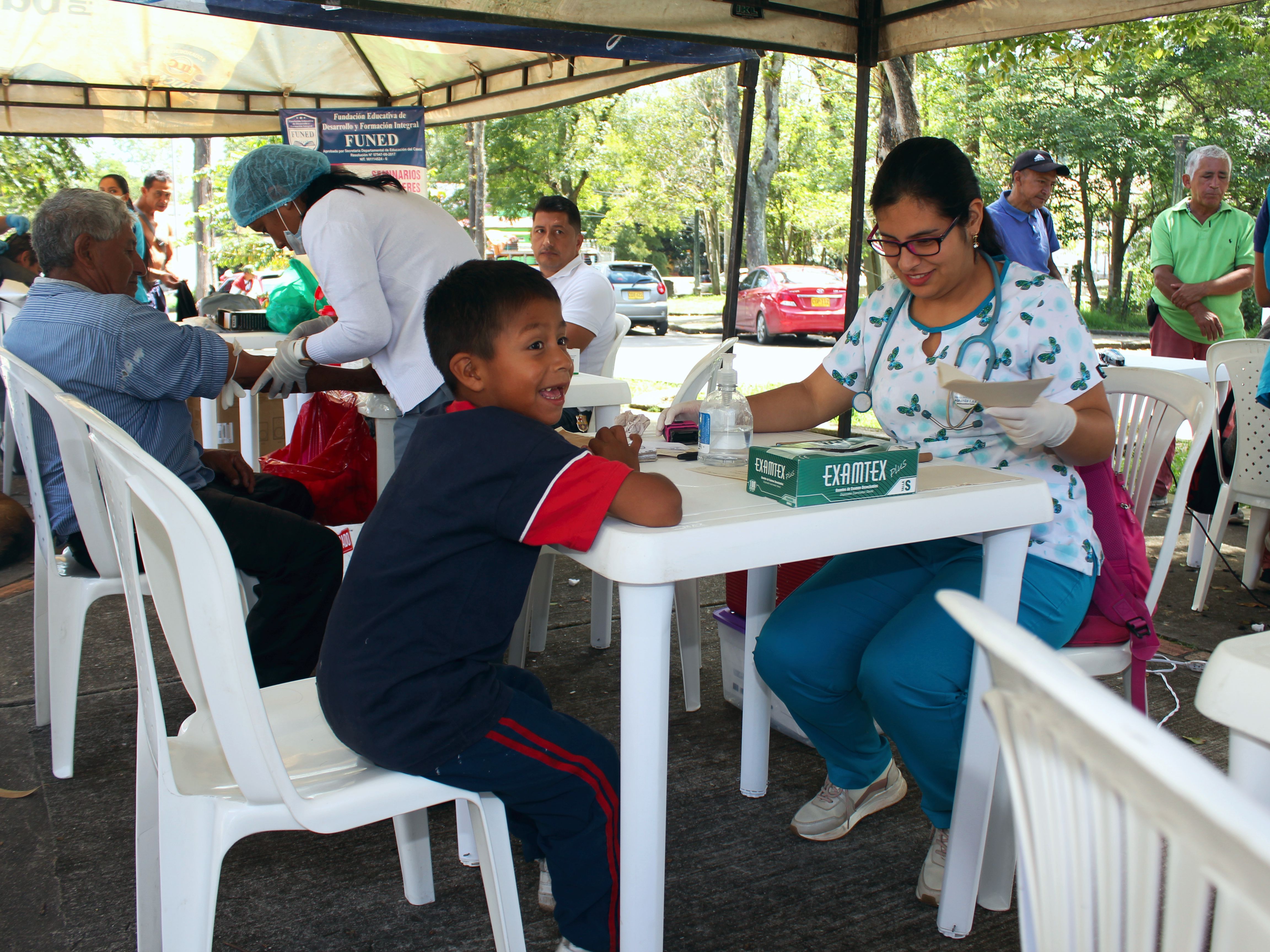 Comunidad a gusto con los servicios prestados por la E.S.E Popayán