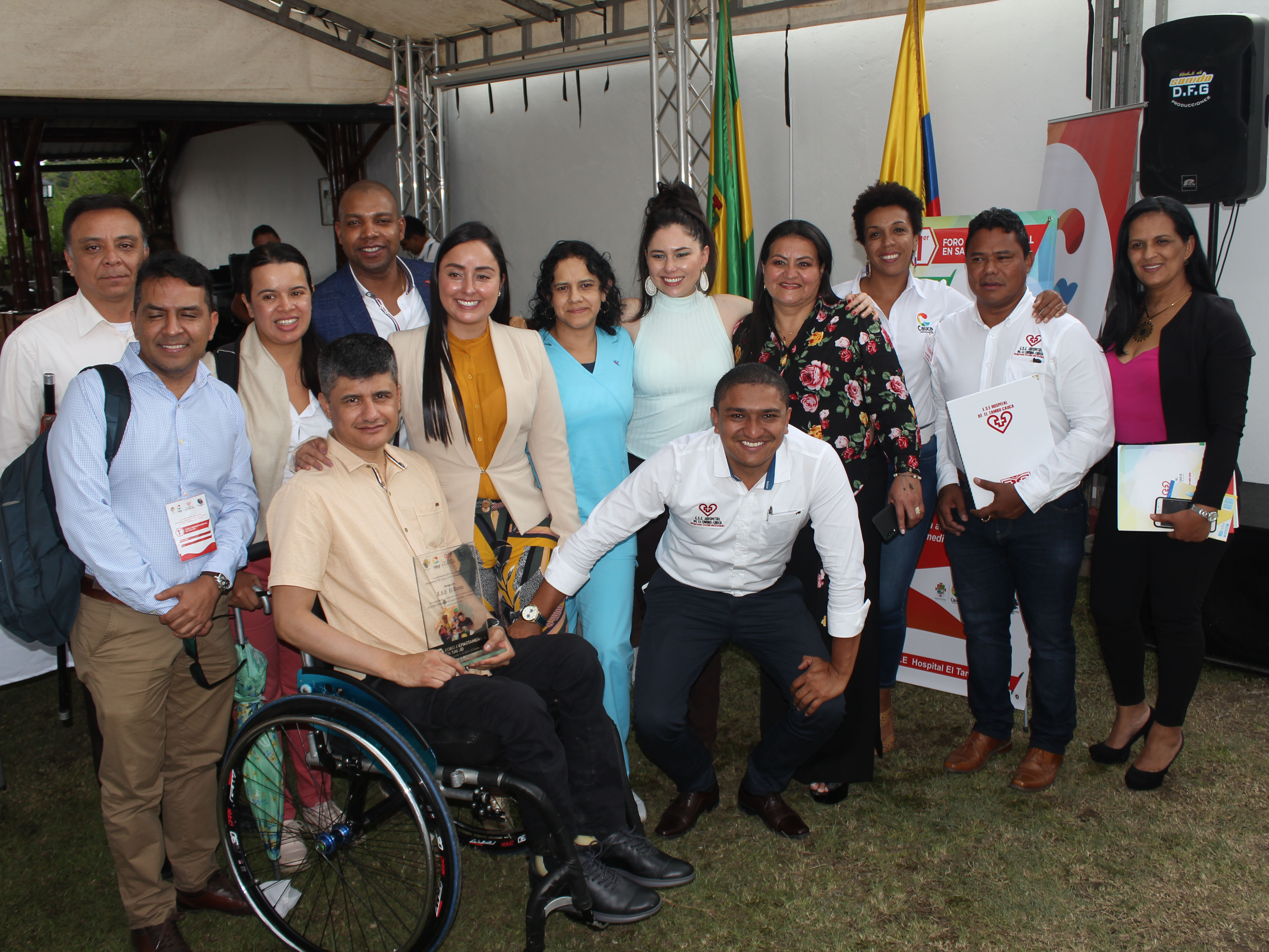 invitados especiales y organización