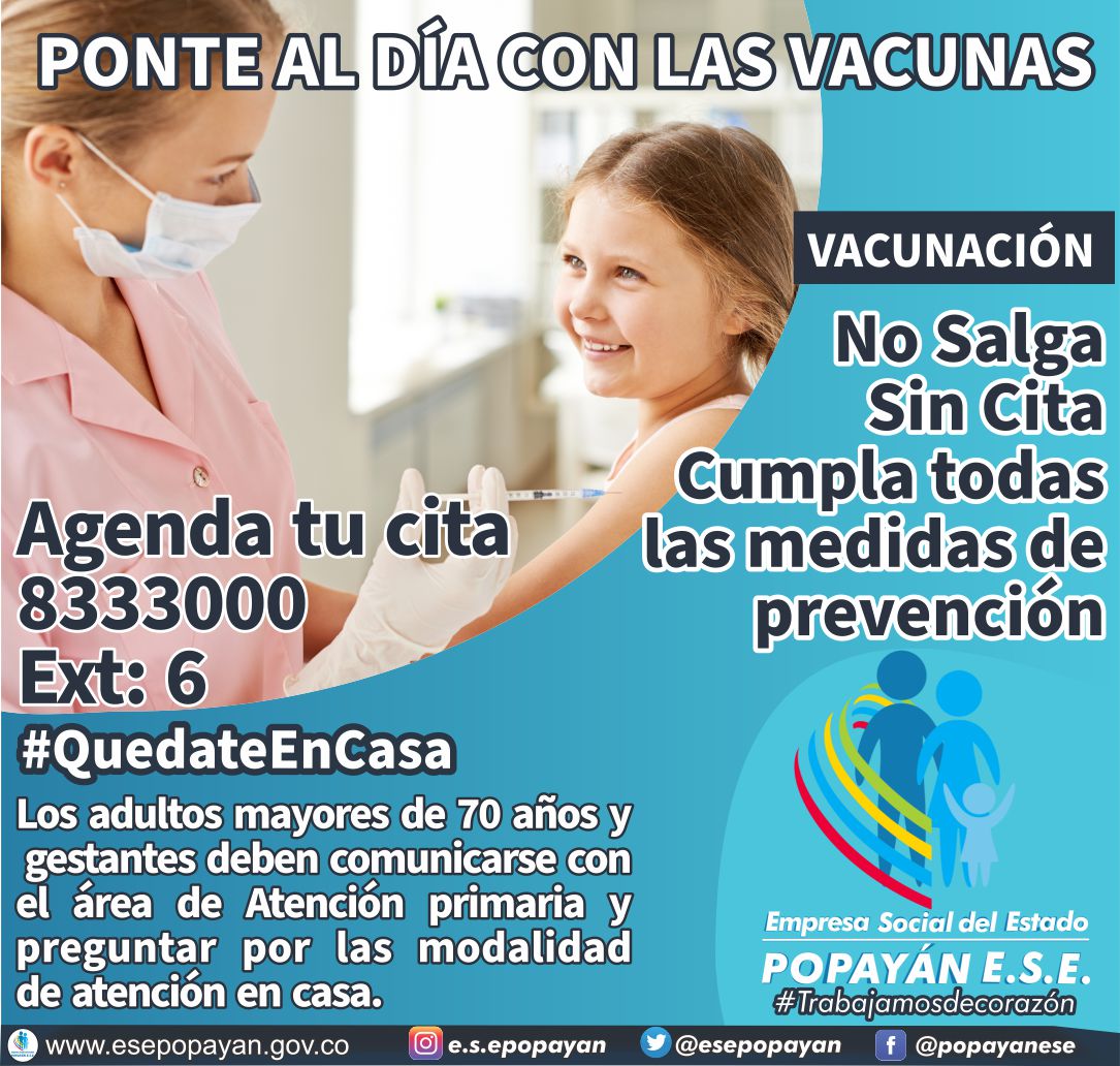 Cita Vacunación Ext 6