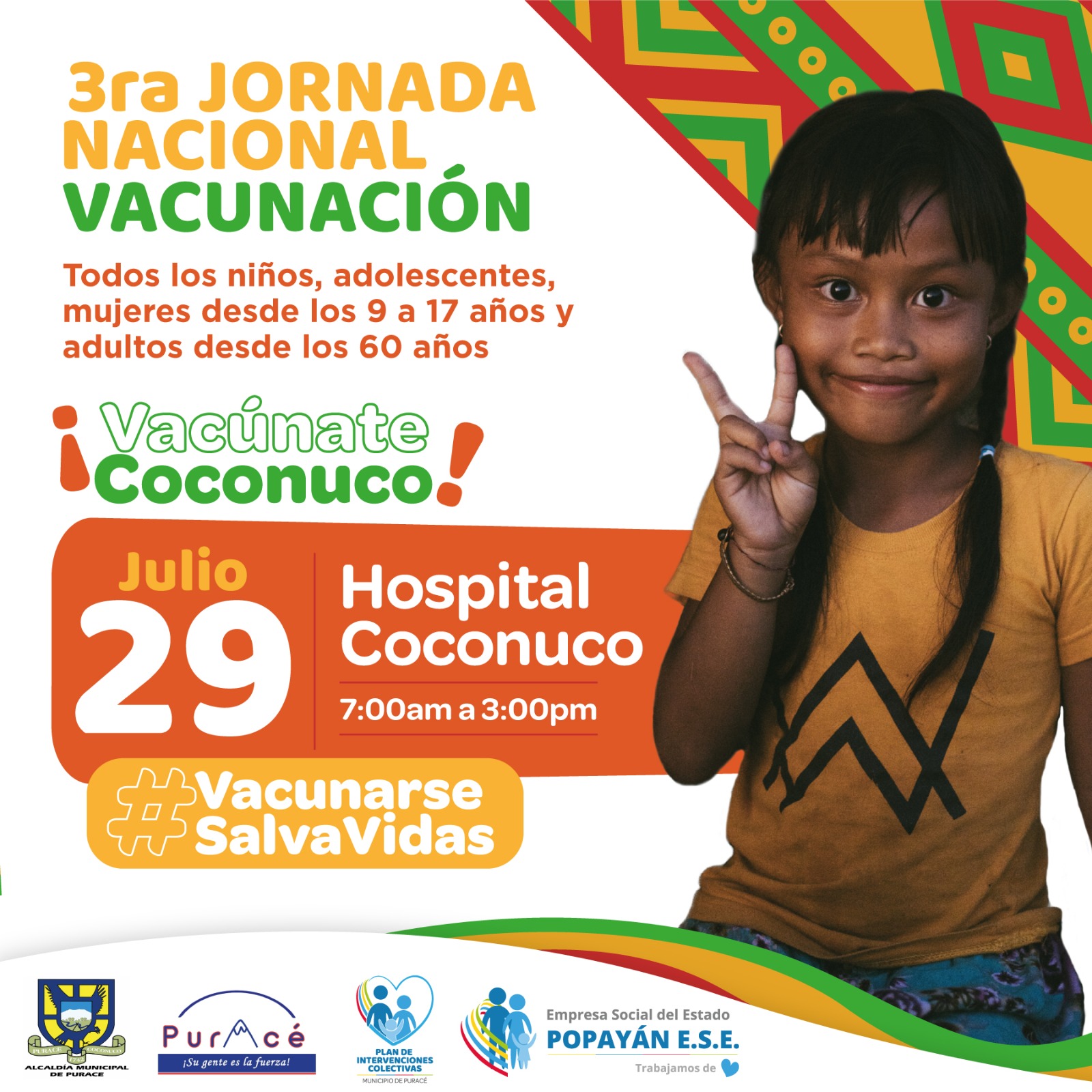 Vacunarse salva vidas
