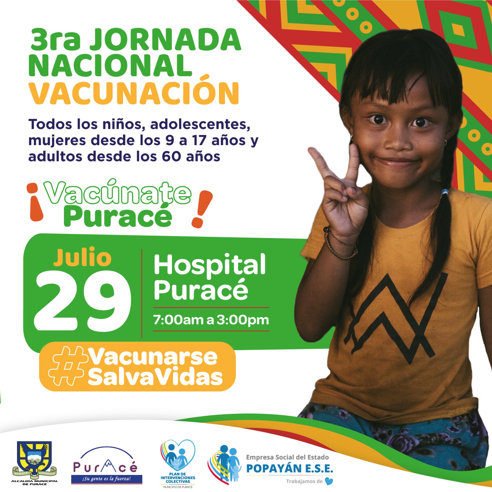 Vacunarse salva vidas