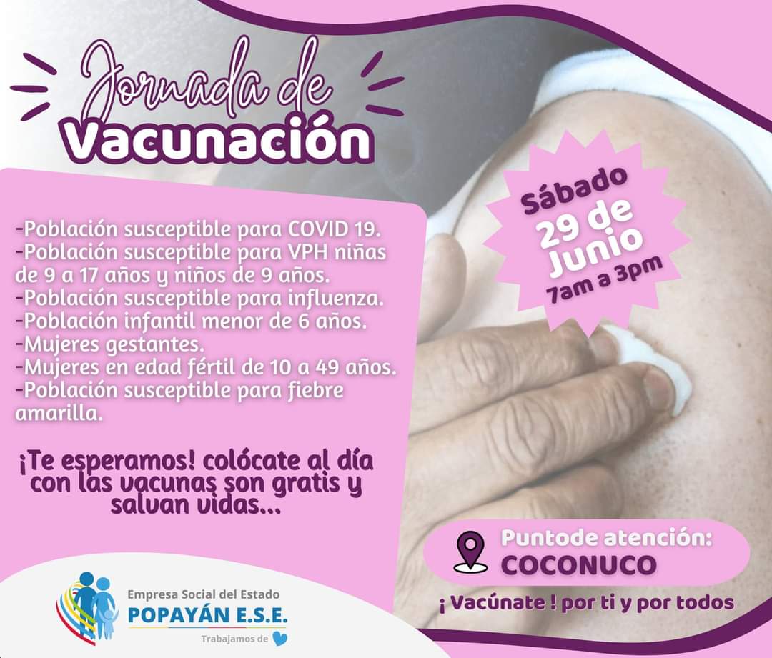 Jornada vacunación