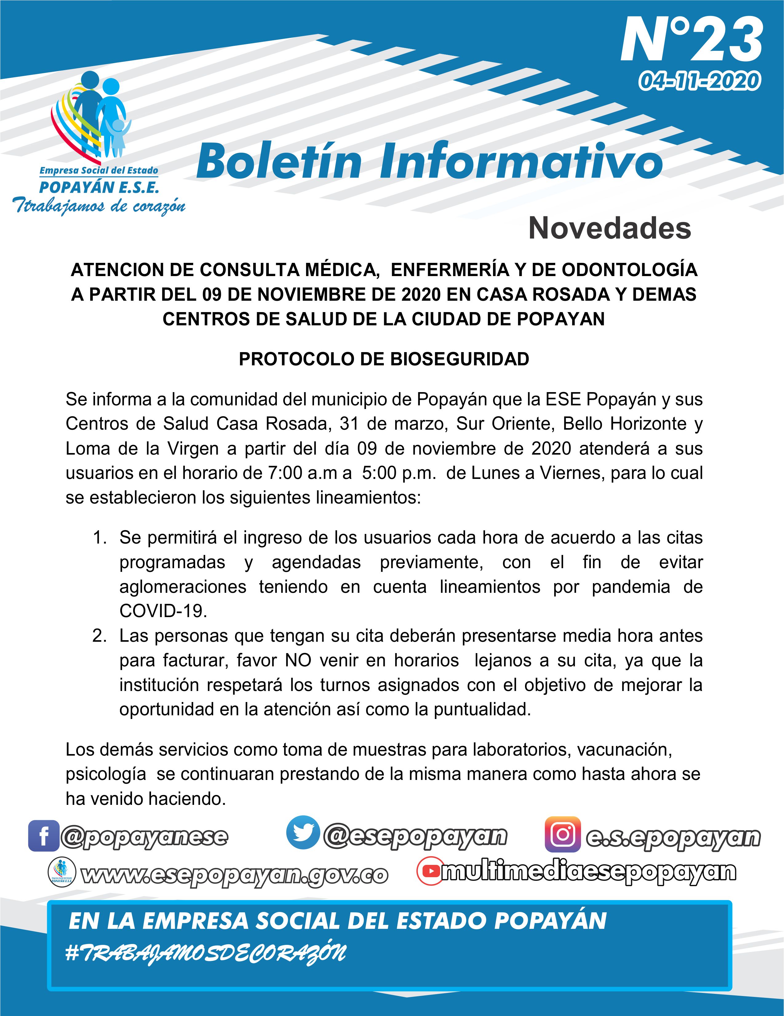 Boletin Informativo 22 2020